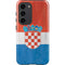 Croatia Flag Distressed Galaxy S23 Pro Case